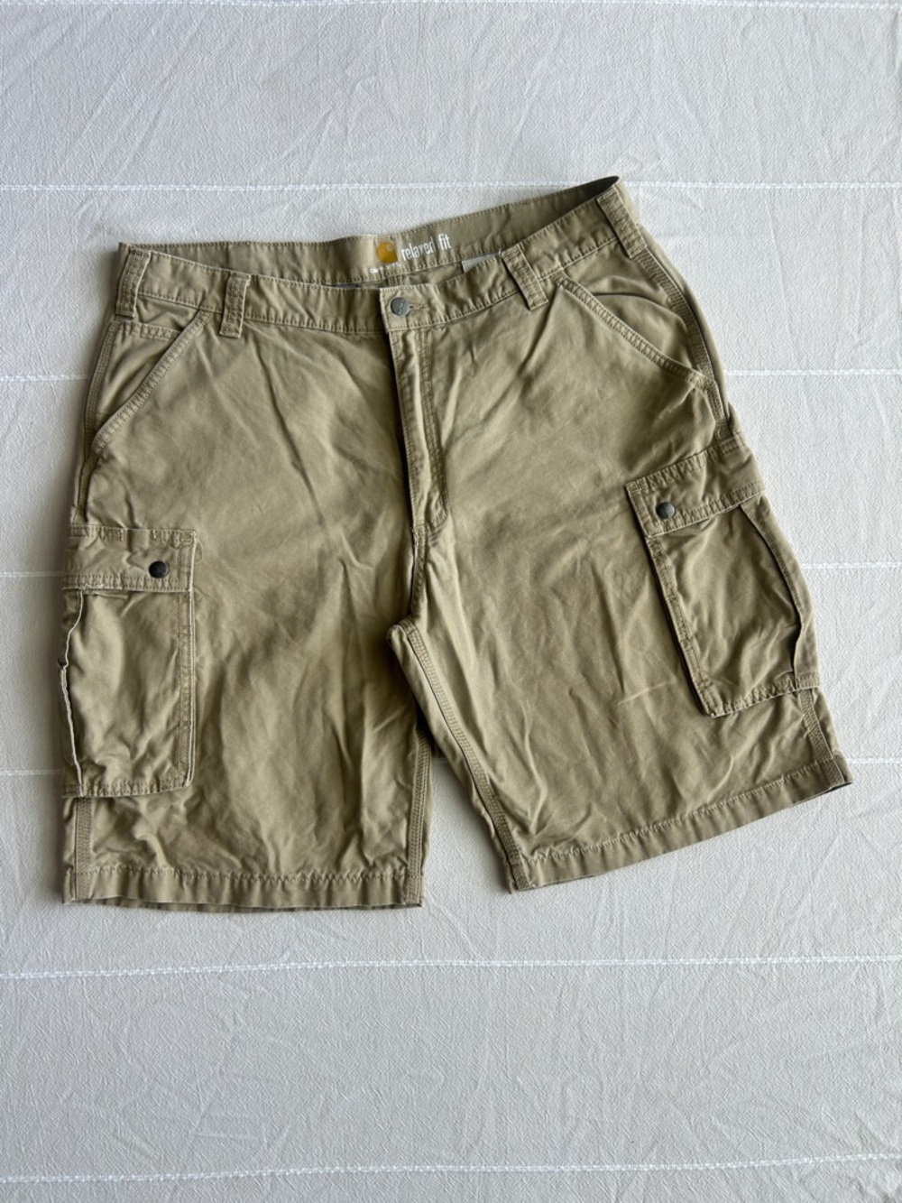 Carhartt Men's Cargo Shorts in Tan